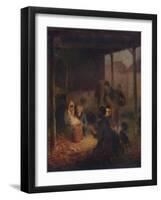 'There Was No Room At The Inn', 1935-Edward Stott-Framed Giclee Print