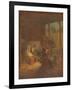 'There Was No Room in the Inn', c1910, (1911)-Edward Stott-Framed Giclee Print