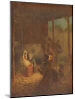 'There Was No Room in the Inn', c1910, (1911)-Edward Stott-Mounted Giclee Print
