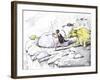 There Were Often Unforeseen Circumstances Which Gave to the Highland Stalking of Those Days an Adde-Edward Tennyson Reed-Framed Giclee Print