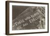 There Will Always Be an England Chalk on Pavement-null-Framed Art Print