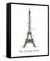 There Will Always Be Paris-Jan Weiss-Framed Stretched Canvas