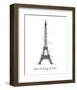 There Will Always Be Paris-Jan Weiss-Framed Art Print
