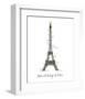 There Will Always Be Paris-Jan Weiss-Framed Art Print