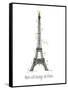 There Will Always Be Paris-Jan Weiss-Framed Stretched Canvas