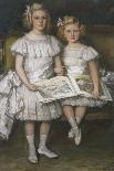 Three Girls from the Amsterdam Orphanage, 1885-Therese Schwartze-Art Print