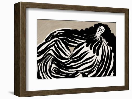 Therhereandnow-Treechild-Framed Photographic Print