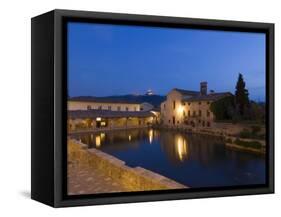 Thermae of Bagno Vignoni, Val D'Orcia, Siena Province, Tuscany, Italy, Europe-Pitamitz Sergio-Framed Stretched Canvas