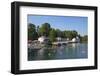 Thermal Lake at Heviz, Keszthely, Lake Balaton, Hungary, Europe-Ian Trower-Framed Photographic Print