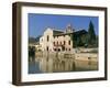 Thermal Pool of Bagno Vignoni, Val D'Orcia, Siena Province, Tuscany, Italy, Europe-Sergio Pitamitz-Framed Photographic Print