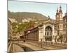 Thermal Spring Colonnade, Karlovy Vary, Pub. 1890-1900-null-Mounted Giclee Print
