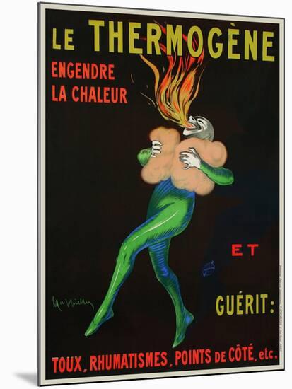 Thermogène Warms You Up, 1909-Leonetto Cappiello-Mounted Art Print