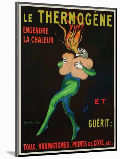 Thermogène Warms You Up, 1909-Leonetto Cappiello-Mounted Art Print