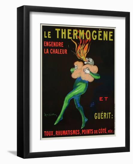 Thermogène Warms You Up, 1909-Leonetto Cappiello-Framed Art Print