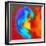 Thermogram of a Close-up of a Human Ear-Dr. Arthur Tucker-Framed Premium Photographic Print