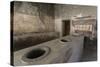 Thermopolium of Vetutius Placidus, Roman Ruins of Pompeii, Campania, Italy-Eleanor Scriven-Stretched Canvas