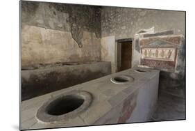 Thermopolium of Vetutius Placidus, Roman Ruins of Pompeii, Campania, Italy-Eleanor Scriven-Mounted Photographic Print