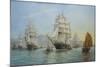 Thermopylae and Cutty Sark Leaving Foochow in 1872, 2008-John Sutton-Mounted Giclee Print