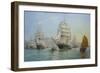 Thermopylae and Cutty Sark Leaving Foochow in 1872, 2008-John Sutton-Framed Giclee Print