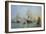 Thermopylae and Cutty Sark Leaving Foochow in 1872, 2008-John Sutton-Framed Giclee Print