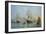 Thermopylae and Cutty Sark Leaving Foochow in 1872, 2008-John Sutton-Framed Giclee Print
