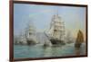 Thermopylae and Cutty Sark Leaving Foochow in 1872, 2008-John Sutton-Framed Giclee Print