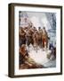 These Cruel Men Meant to Turn Hudson Adrift on the Icy Waters-Joseph Ratcliffe Skelton-Framed Giclee Print