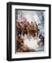 These Cruel Men Meant to Turn Hudson Adrift on the Icy Waters-Joseph Ratcliffe Skelton-Framed Giclee Print