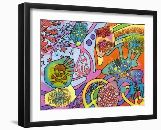 These Days-Dean Russo- Exclusive-Framed Giclee Print