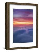 These Dreams in San Francisco, Morning Light and Stunning Fog-Vincent James-Framed Photographic Print