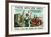 These Men Use Shell - Builders-null-Framed Art Print