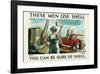 These Men Use Shell - Builders-null-Framed Art Print