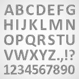 3D Font-theseamuss-Laminated Premium Giclee Print