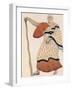 Theseus in 'Oedipus at Colonus'-Leon Bakst-Framed Premium Giclee Print