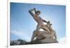 Theseus Slaying Minotaur. Statue. The Garden of the Tullerias. Paris. France-null-Framed Giclee Print