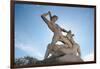 Theseus Slaying Minotaur. Statue. The Garden of the Tullerias. Paris. France-null-Framed Giclee Print