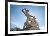 Theseus Slaying Minotaur. Statue. The Garden of the Tullerias. Paris. France-null-Framed Giclee Print