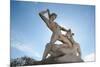 Theseus Slaying Minotaur. Statue. The Garden of the Tullerias. Paris. France-null-Mounted Giclee Print
