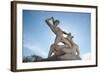 Theseus Slaying Minotaur. Statue. The Garden of the Tullerias. Paris. France-null-Framed Giclee Print