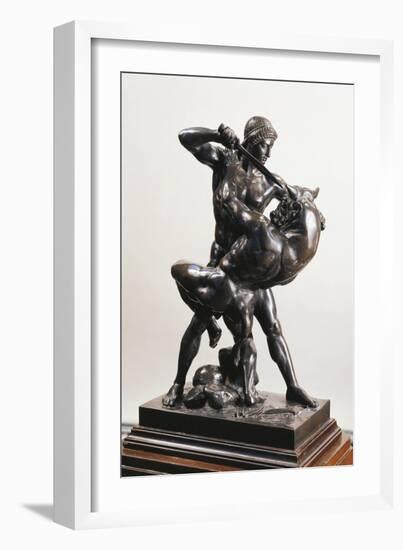 Theseus Slaying the Minotaur-Antoine-Louis Barye-Framed Giclee Print