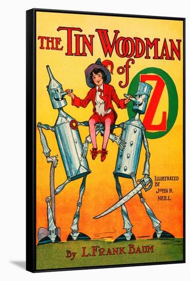 Thetin Woodsman of Oz-John R. Neill-Framed Stretched Canvas