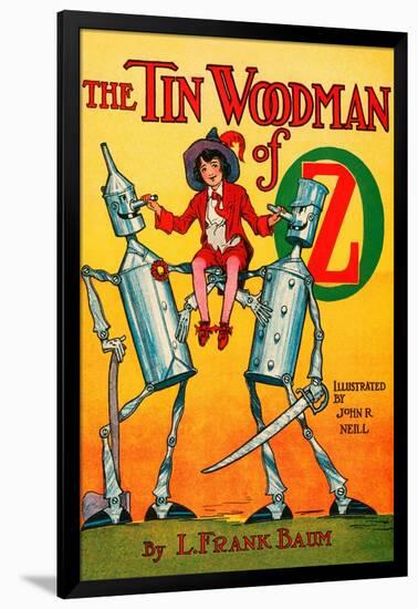 Thetin Woodsman of Oz-John R. Neill-Framed Art Print