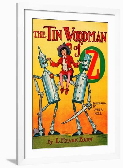 Thetin Woodsman of Oz-John R. Neill-Framed Art Print