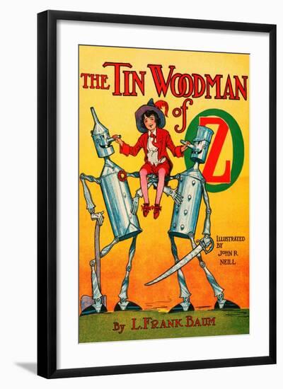 Thetin Woodsman of Oz-John R. Neill-Framed Art Print