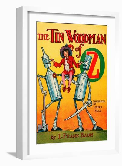 Thetin Woodsman of Oz-John R. Neill-Framed Art Print