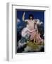 Thetis and Jupiter-Jean-Auguste-Dominique Ingres-Framed Art Print