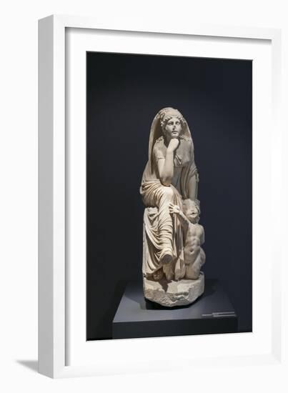 Thetis and Triton, Second Century Ad, National Museum of Rome-null-Framed Giclee Print