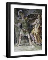 Thetis Arming Achilles-Giulio Romano-Framed Giclee Print