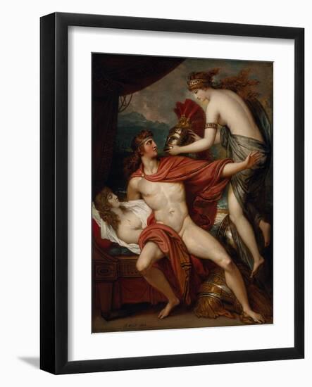 Thetis Bringing the Armor to Achilles, 1804-Benjamin West-Framed Giclee Print