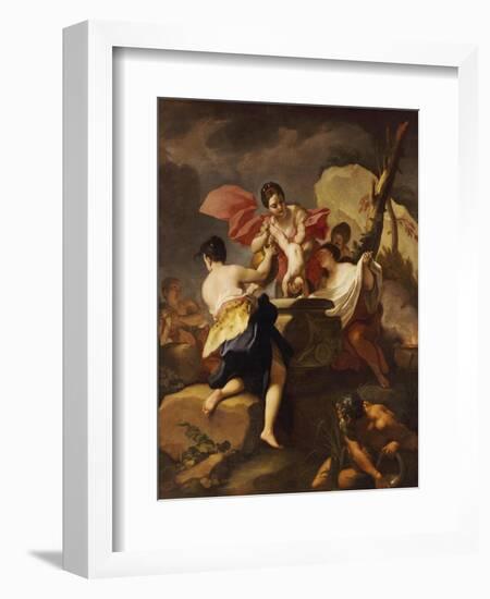Thetis Dipping the Infant Achilles Into Water from the Styx-Antonio Balestra-Framed Giclee Print
